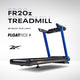 Reebok FR20z Treadmill. Be bold, run light. Floatride+.