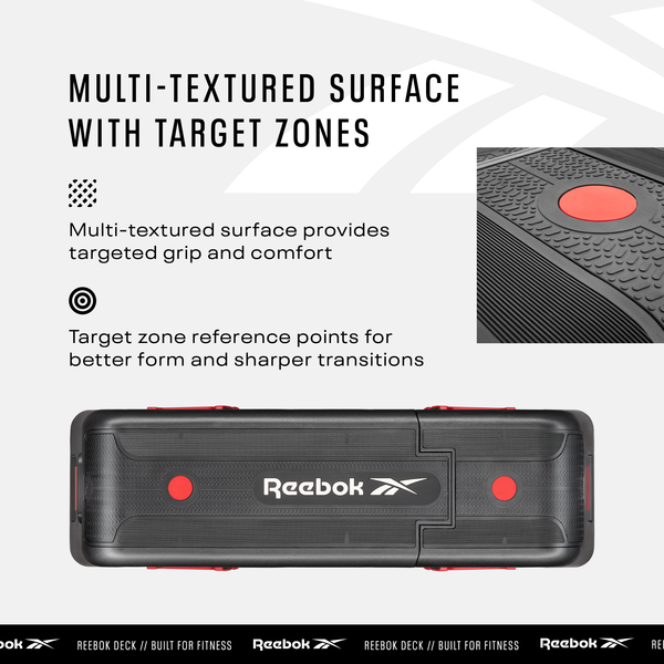 Reebok Deck with Multi-Textured Surface with Target Zones